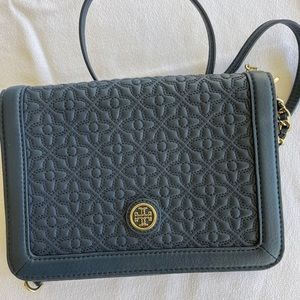 Tory Burch navy blue crossbody